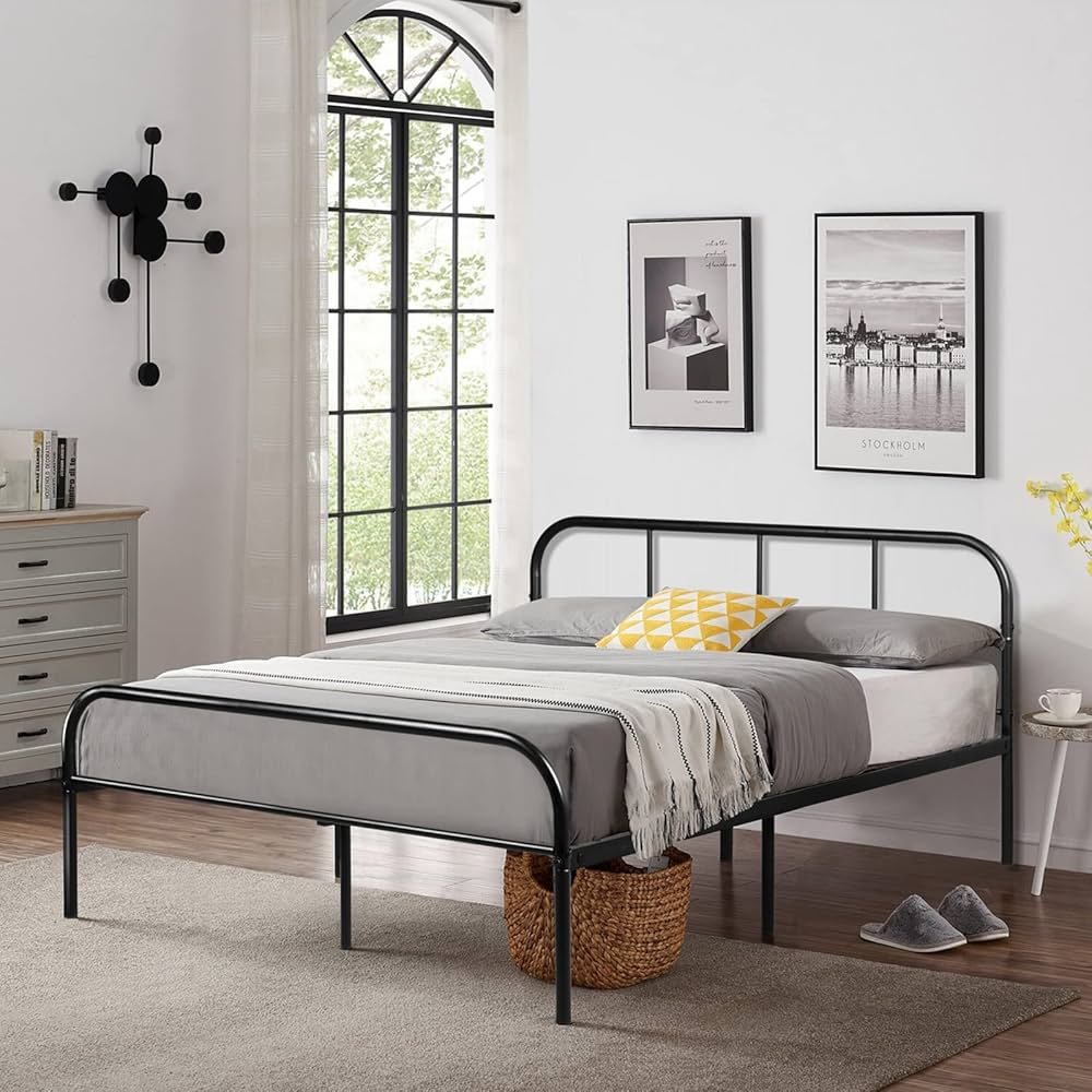 bedframe, Metal bedframe