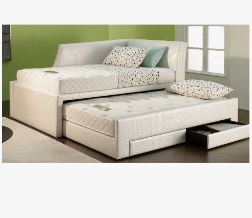 Pull out bed, bedframe