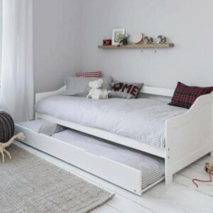 Pull out bed, bedframe