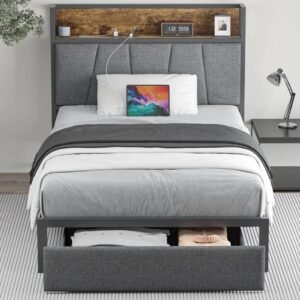 bedframe, Metal bedframe