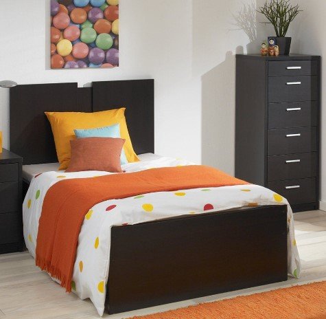 wooden bed frame, wood bed frame