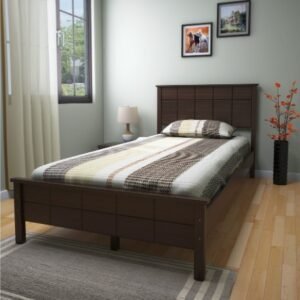 wooden bed frame, wood bed frame