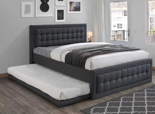 Pull out bed, bedframe
