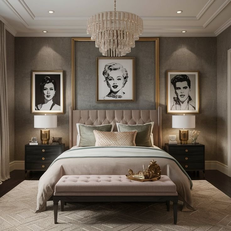 bedframe, Metal bedframe