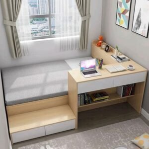 Loft bed frame, bedframe