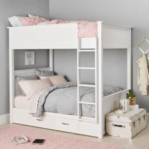 Loft bed frame, bedframe