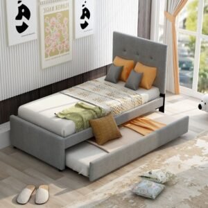 Pull out bed, bedframe