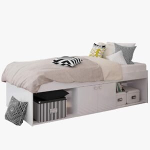 wooden bed frame, wood bed frame