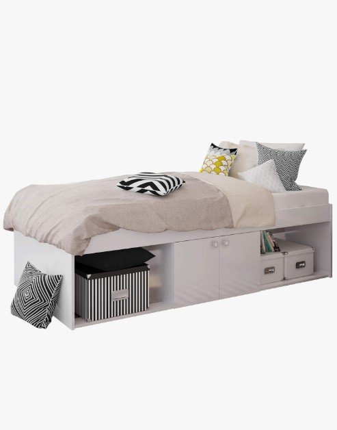 wooden bed frame, wood bed frame