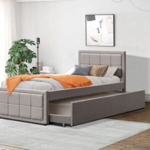 Pull out bed, bedframe