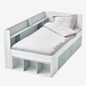 wooden bed frame, wood bed frame