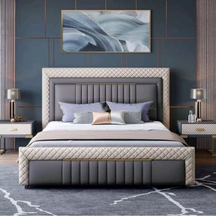 Bed frame Design, Luxury bed frame Design