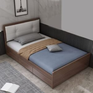 wooden bed frame, wood bed frame